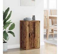 Hompiper Sideboard Cabinet, Tableside Storage Cabinet with Adjustable Shelves and Bar Handles, 40 x 33 x 70 cm, Engineered Wood, Dining Room Kitchen Living Room ZSSAB-UK880991UK