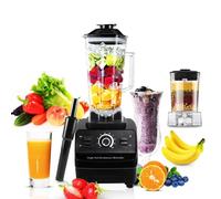 Homria-Appliance Blender Smoothie Maker, Multi-Function Blender, Food Grinder, Home Juicer, Two Size Cups, 2L, 3200W, 10 Adjustable Speeds, Comes with 6 Stainless Steel Blades, Up to 48000 RPM