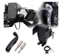 HOMRMBUBP For H&arley For Davidson XL 1200V For Seventy-Two 2012-2016 Wireless Fast Charging Motorcycle GPS Phone Holder Navigation Bracket Navigation Bracket(A+C)