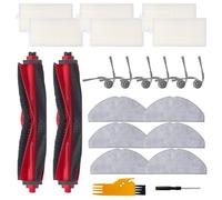 Homruich 20 pieces accessories for Roborock Q7 L5+ / Q7 M5 / Q7 M5+ / Q7 L5 robot vacuum cleaner, 2 main brushes, 6 filters, 6 wipes, 6 side brushes