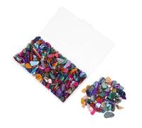 HOMSFOU 1 Box Irregular Shaped Shell Fragments Crushed Sea Shells for Vase Decoration and Candle Holders with Practical Material Easy to Use and Versatile DIY Craft Supplies