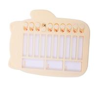 HOMSFOU 1 Set Childrens Planning Reminder Chart DIY Chore Chart for Reusable Management Tracker Classroom Schedule Tool for Developing Habits and Independence