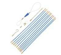 HOMSFOU 1 Set Fiberglass Threading Tools Practical Wire Cable Puller Guide for Easy String Threading and Durable Use