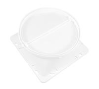 HOMSFOU 1 Set Kitchen Range Hood Non Return Valve Prevent Smoke Backflow Easy Install for Various Models Durable Reverse Valve Keeps Air Fresh Suitable for Home and Restaurant Use