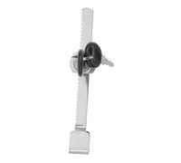 HOMSFOU 1 Set Sliding Glass Door Lock with Key Heavy Duty Security Lock for Ice Cream Freezers for Supermarkets Restaurants Prevents Maximum Safety