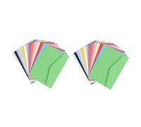 HOMSFOU 1 Set Solid Color Envelopes Practical Invitation Cards for Birthdays and Celebrations Creative and Design for Blessing Messages and DIY Crafts