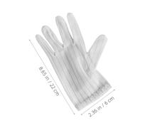 HOMSFOU 10 Pairs Static Gloves for Electronics Repair PC Building Protective Safety Gloves with Ergonomic Palm Design Lightweight Flexible for Semiconductor Assembly and Circuit Board