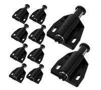 HOMSFOU 10 Sets Magnetic Cabinet Door Catch Push to Open Latch Invisible Self-Rebound Magnetic Closure for Kitchen Bathroom Wardrobe Doors Quiet Smooth Operation