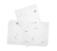 HOMSFOU 10 Sets Vintage Letter Writing Paper Set Retro Style Stationery for Calligraphy Poetry and Notes Charming Parchment Design for Creative Lettering Leaf Theme