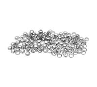 HOMSFOU 100 Sets Eyelets for Shoelace Repair Durable Silver Iron Grommets for Shoes Clothing DIY Crafting Projects Comfortable Fit and Compatibility
