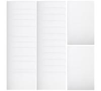 HOMSFOU 100 Sheets Food Grade Wrap Paper Sandwich Cake Wrappers Liners 8x8inch Paper Covered with Film Strong Oil Proof Greaseproof White Sheets for Birthday Parties and Weddings