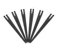 HOMSFOU 100pcs Garden Hose Bracket Support Stakes 3/5mm Tube Irrigation Pipeline Ground Inserted Anchors for Drip Watering System Garden Vegetable Micro Irrigation