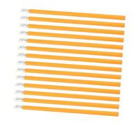 HOMSFOU 100pcs Hb Wooden Pencils with Eraser for School Supplies Long Construction Pencils for Students Writing and Classroom Use Smooth and Sturdy Design