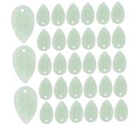 HOMSFOU 100Pcs Leaf Charms for Jewelry Making Durable Spacer Beads for Bracelets Necklaces and Craft Projects for DIY Earrings and Headdresses