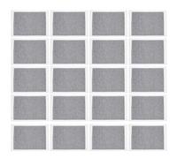 HOMSFOU 100pcs Rabbit Pee Training Mat Leakproof Non-woven Cloth Pet Training Urine Pads Odour Control Can Cut Or Fold to Fit Cage Suitable for Bunny Cage Bedding