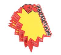 HOMSFOU 100pcs Retail Store Price Labels Signage Tags for Supermarket Shop Sign Stickers Multipurpose Markers for Pricing and
