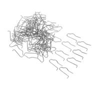 HOMSFOU 100pcs U Shaped Bobbin Winder Tension Springs Sewing Machine Wire Clips for Industrial and Home Use Enhance Thread Control Easy Installation Replacement Parts
