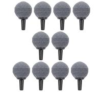 HOMSFOU 10pcs Air Stone Bubble Stone Aquarium Air for Fish Tank Bubbles Release Tool