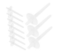 HOMSFOU 10pcs Bobbin Winder Set for Brother Sewing Machine Plastic Spool Pins Thread Holder Sewing Accessories Thread Post