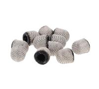 HOMSFOU 10pcs Capacitive Stylus Tips Replacement for Touch Screen Devices Mesh Fiber Tips Conductive Silver Wire for Accurate Touching Experience
