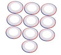 HOMSFOU 10pcs Disposable Wax Warmer Collars Paper Mats for Waxing Machine and Wax Warmer, Reduce Cleaning and Maintenance, Essential Anti-drip Waxing Heater Accessories for Professional