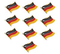 HOMSFOU 10pcs Iron Butterfly Clasp Enamel Pin Badges Flag Brooch Women Initial Pins Clothing Collar Badge Fashion Accessory