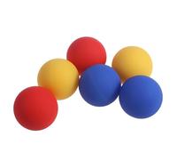 HOMSFOU 10pcs Massage Balls Silicone Fascia Ball for Release Trigger Point Therapy, Portable Muscle Knot Remover for Fitness Random Color