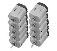 HOMSFOU 10pcs Mini Gear Motors for DIY Small Electric Motors for Science Projects School DIY and Vehicle Durable and Versatile