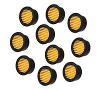 HOMSFOU 10pcs Replacement Air Compressor Intake Filter Elements Durable Filters for Muffler Noise Reduction and Stable Performance Accessories