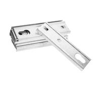 HOMSFOU 10PCS Stainless Steel Range Hood Hook Durable Metal Hanger Plates for Efficient Kitchen Storage and Accessories Management