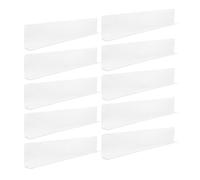 HOMSFOU 10pcs under Sofa Blocker for Pets Preventing Small Items and Toys from Falling under Sofa for Dog and Cat Owners