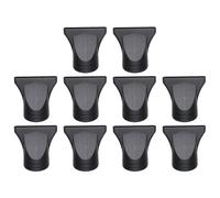 HOMSFOU 10pcs Universal Hair Dryer Nozzle Concentrator Attachment, Professional Blow Dryer Front Nozzle Set for Salon Hair Styling and Precise Hairdrying