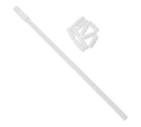 HOMSFOU 11 Pcs Magnetic Stir Bars with Retriever Rod PTFE Coated Laboratory Stirrer for Chemistry Biology Research Home Brewing and Tincture Mixing