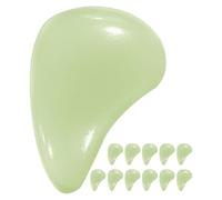 HOMSFOU 12 Pcs Luminous Corner Protectors for Furniture with Night Light Function, Drop Shape Pvc Table Corners Guards for Safety, Easy to Install Edge Protection for Coffee and Dining