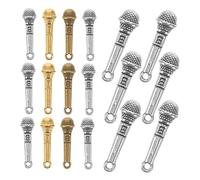 HOMSFOU 120pcs Vintage Jewelry Charms DIY Jewelry Findings Alloy Metal Charms