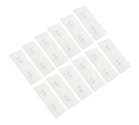 HOMSFOU 12pcs Adhesive Shower Hooks with Double Clip, No-Drill Sticky Wall Hooks for Bathroom and Kitchen Storage, 4mm Frosted Sturdy Rack, Compact Hanging Solution for Shower Essentials