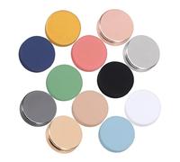 HOMSFOU 12pcs Magnet Pin Scarf Magnet Simple Style Not Easy to Wear Does Not Damage Fabric Women Casual Occasion Assorted Color Simple Shape