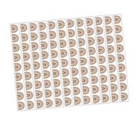 HOMSFOU 12pcs Magnetic Whiteboard Border Trim PVC Decorative Bulletin Board Edges Bright Color Patterns for Blackboard Office Home DIY Festival Use