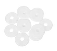 HOMSFOU 12pcs Split Flange Cover Self Adhesive Radiator Pipe Covers Round Escutcheon Plates Hole Decorative Pipe Collar for Bathroom Kitchen Faucet and Plumbing Renovations