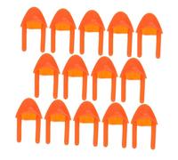HOMSFOU 150pcs Plastic Bird Beaks for DIY Animal Fake Chick Mouths for Creative Projects for Home Decor Crafting Supplies Safe