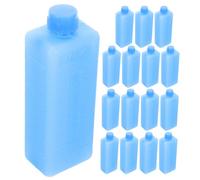 HOMSFOU 15pcs Ice Packs for Mini Air Conditioner Fan Refillable Cooler Packs Food-grade Ice Box for Portable Cooling Fans, Food Transport, Camping, and Lunch Box Cooling