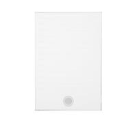 HOMSFOU 15x10cm Lash Extension Glass Pallet Eyelash Extension Tray with Adhesive Stand Large Crystal Lash Holder for Professional Eyelash Grafting and Salon Use