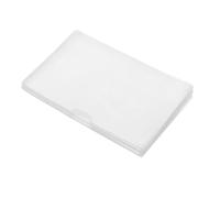 HOMSFOU 16 Pcs Transparent PVC Card Sleeves Clear Credit Card Holders for Id Bus Lightweight High-tensile Plastic Protectors