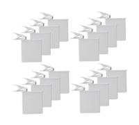 HOMSFOU 16pcs Fridge Organiser Clips Fridge Drinks Organiser Clips Retractable Divider Shelf Plastic Separator