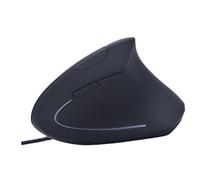 HOMSFOU 1pc Ergonomic Vertical Wired Mouse for Wrist Care Stylish Design for Long Hours Bar Reduces Fatigue and Discomfort Premium Quality and Easy to Operate