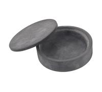 HOMSFOU 1pc Inkstone with Lid Calligraphy Inkslab for Students Practical Drawing Tool for Grinding and Storing Ink Durable and Portable Calligraphy Supplies for Art Lovers