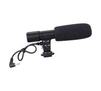 HOMSFOU 1PC Interview Microphone for DSLR Camera High Sensitivity Recording Mic for Camcorders Phones Easy to Install with Hot Shoe Mount Super Compatibility with Various Devices for