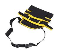 HOMSFOU 1Pc Large Capacity Tool Waist Bag Thicken Heavy Duty Pouch for Electricians Carpenters and Handyman Multiple Pockets for Organized Tool Storage