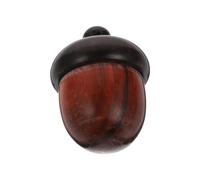HOMSFOU 1Pc Lovely Wooden Nut Pendant Charm for DIY Decoration Unique Multi Functional Craft Holder Safe and Smooth Surface for Creative Projects