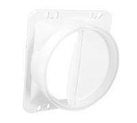 HOMSFOU 1set Kitchen Check Valve for Range Hood Anti-return Valve Easy to Install Prevents Smoke Backflow Compatible Various Models Efficient Air Circulation